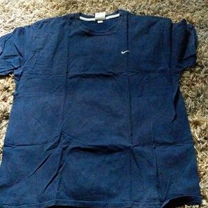 Blue Nike tee